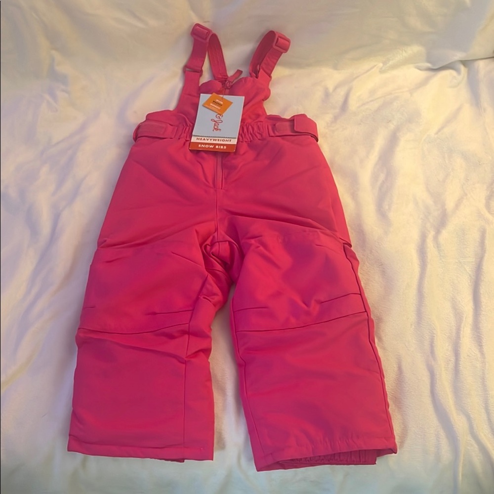 NWT Cat & Jack Pink Insulated Snowpants